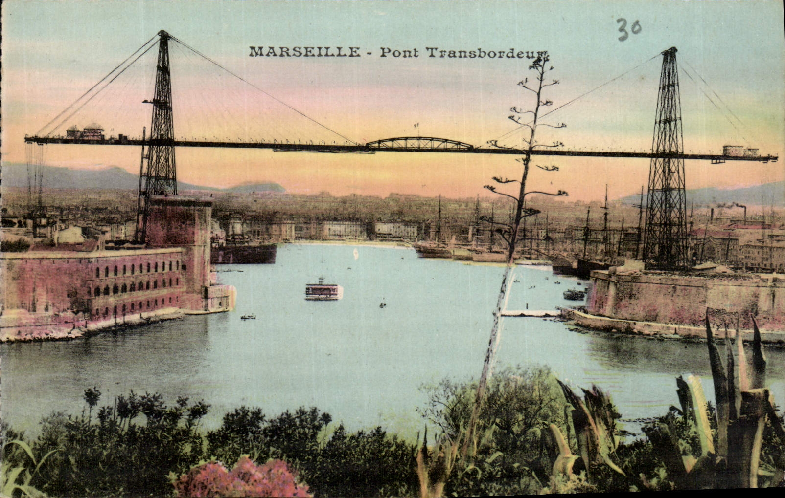 CPA Marseille Pont Transbordeur