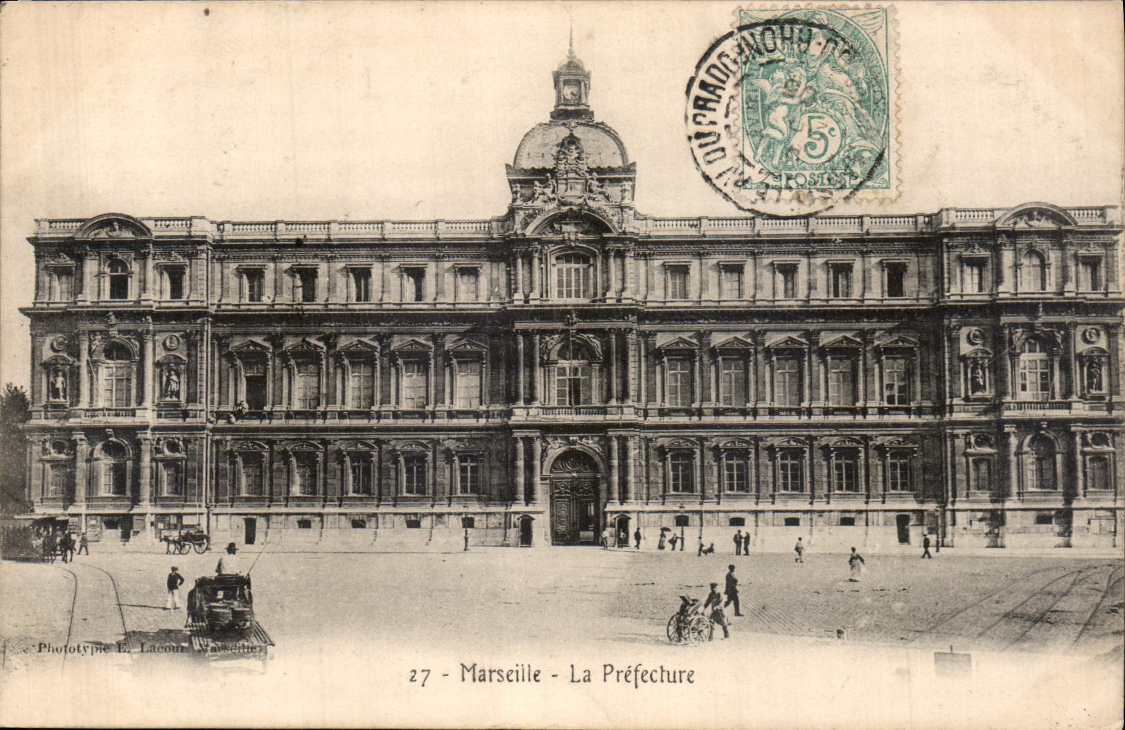 CPA Marseille la Prefecture 