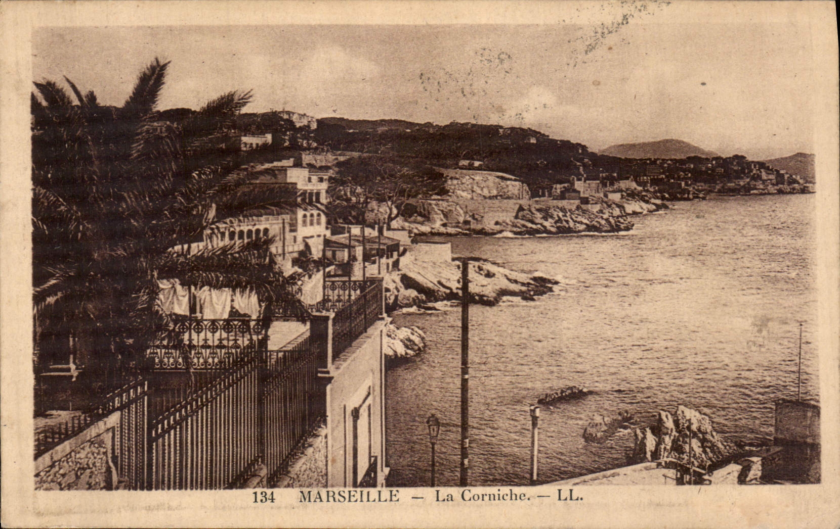 CPA Marseille la Corniche