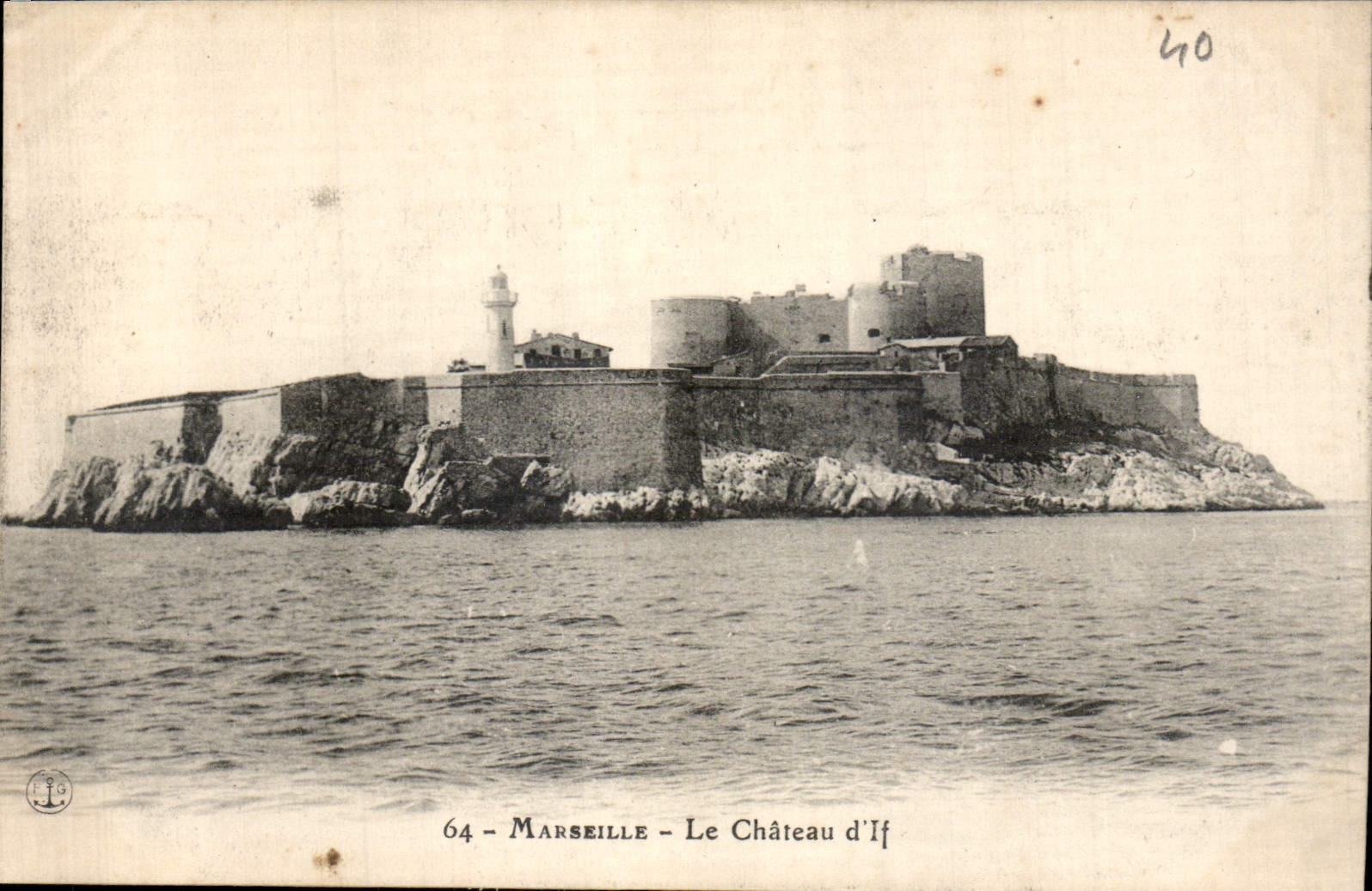 CPA Marseille le Chateau d'If