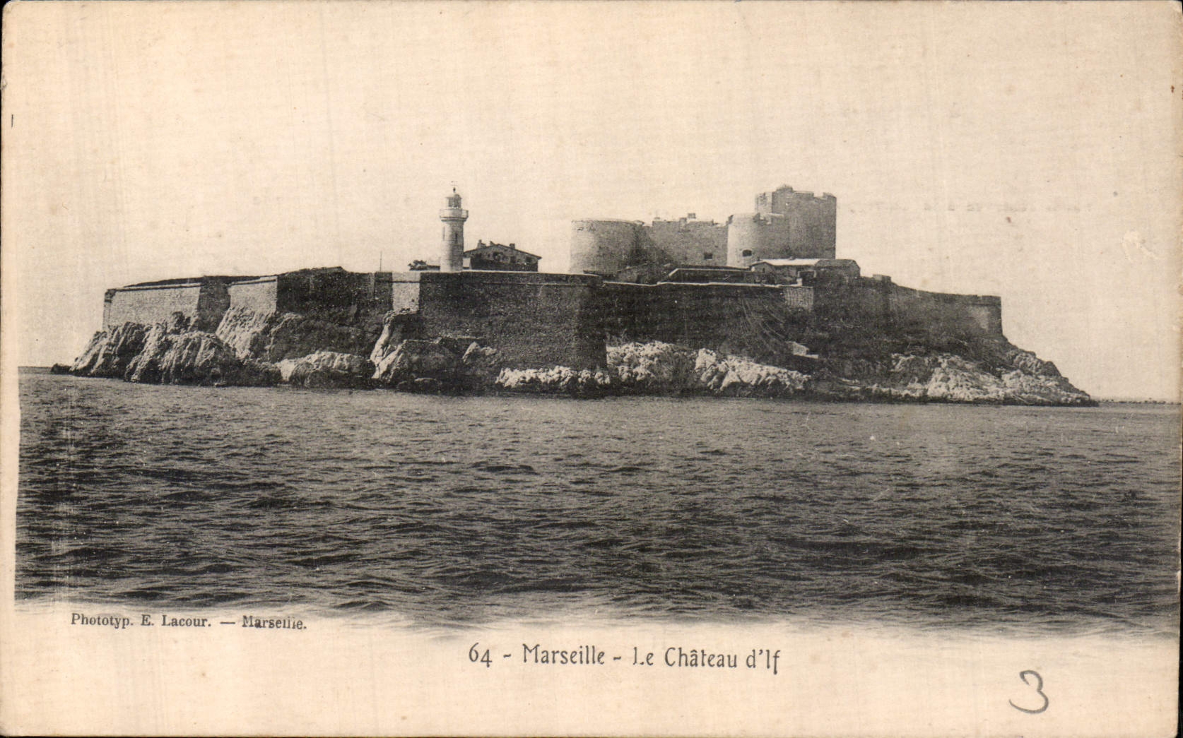 CPA Marseille le Chateau d'If