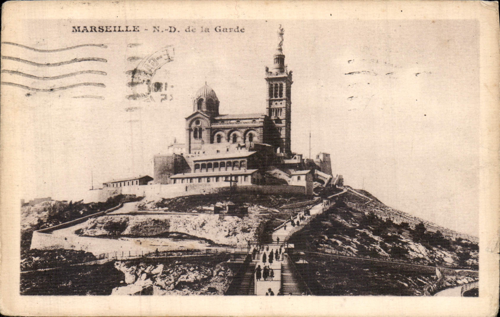 CPA Marseille N D de la Garde 