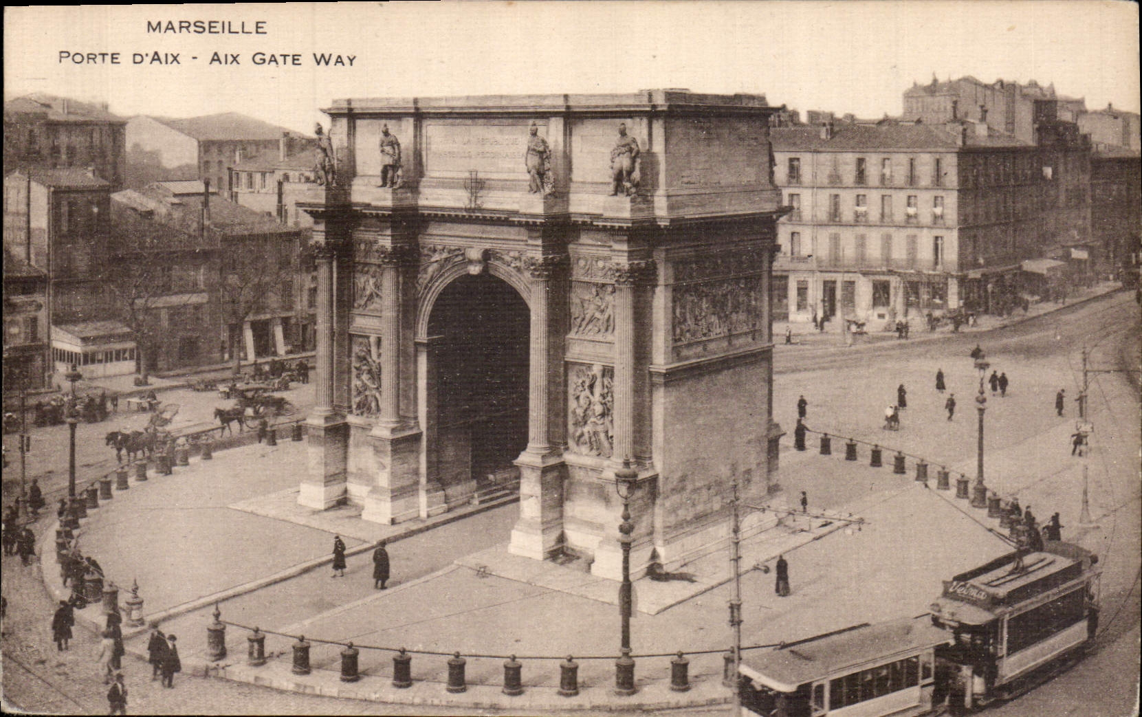 CPA Marseille Porte d'Aix Tramway