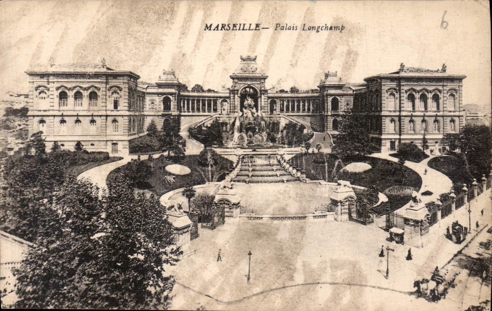CPA Marseille Palais Longchamp 