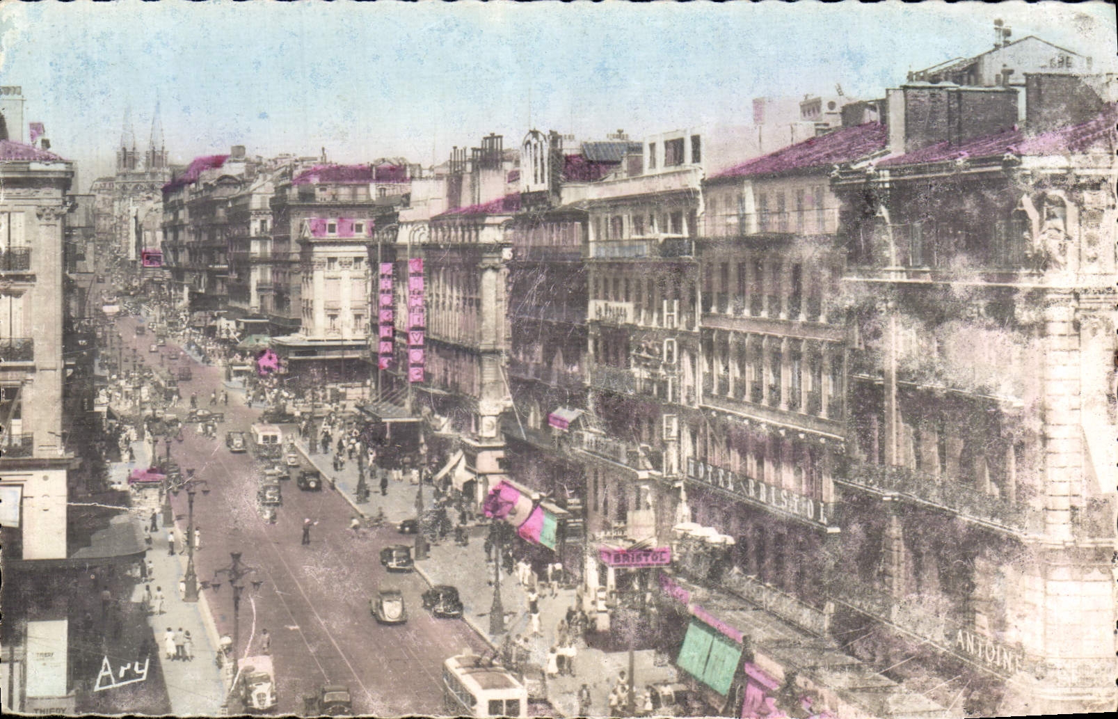 CPA Marseille la Canebiere 