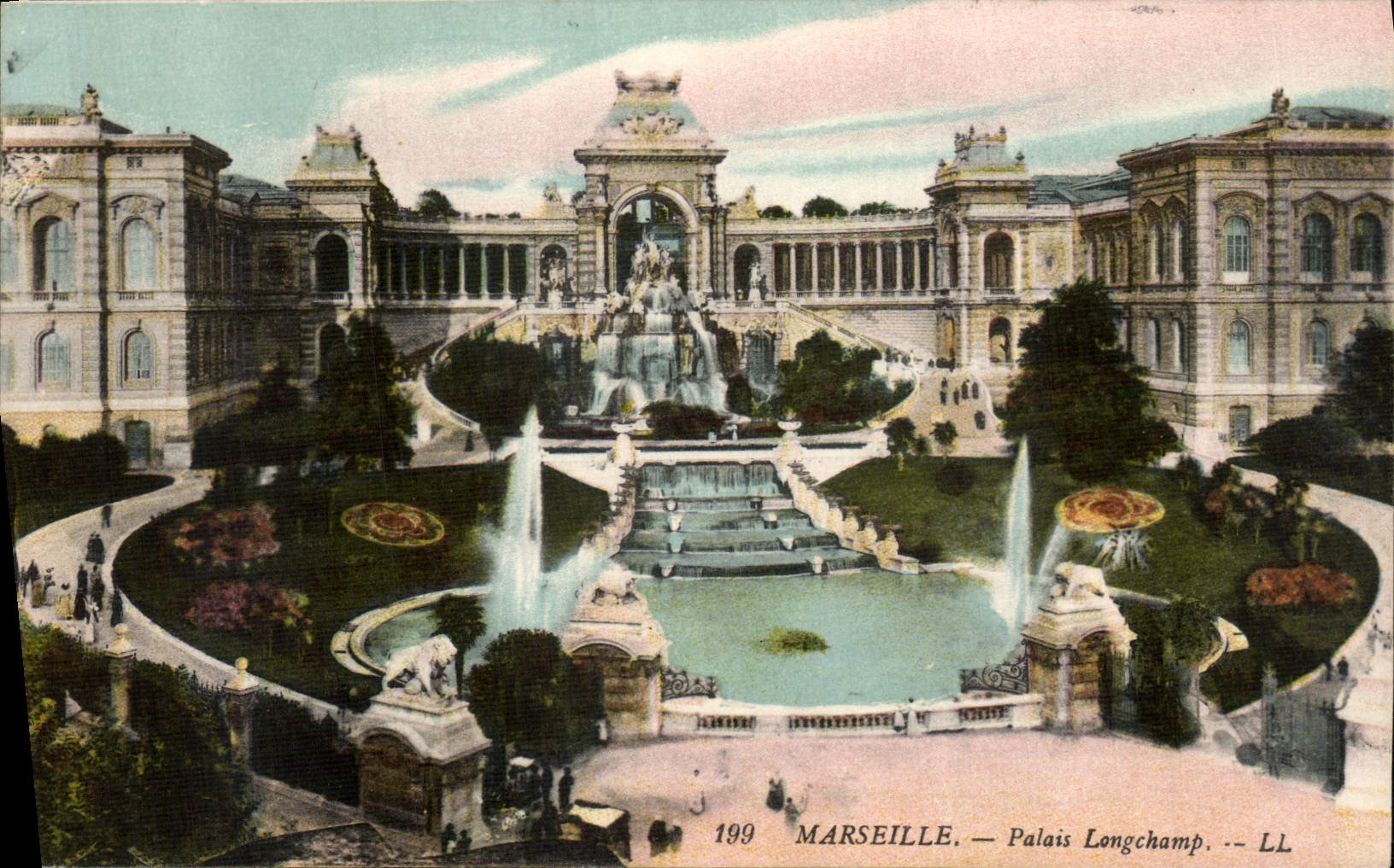 CPA Marseille Palais Longchamp 