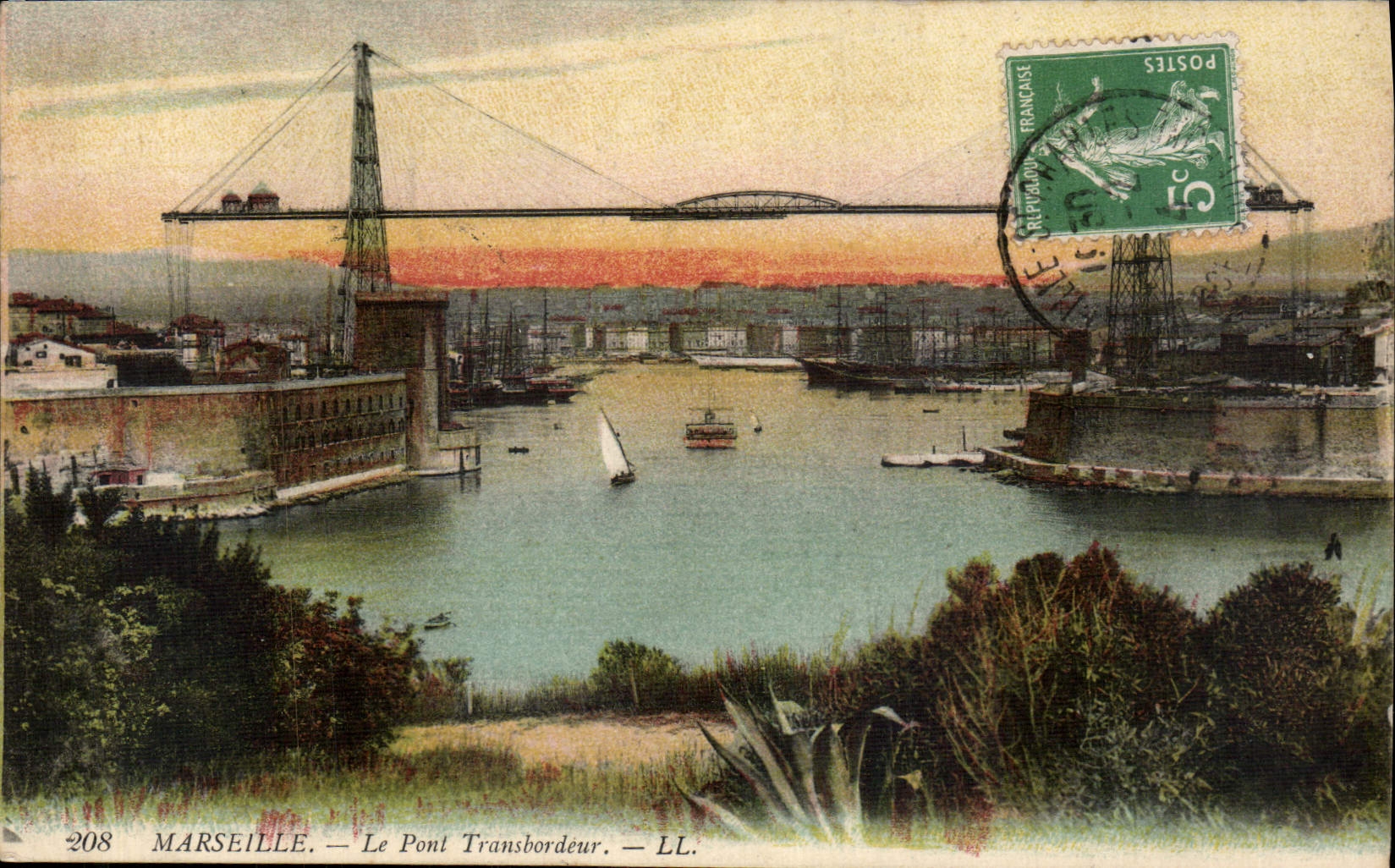 CPA Marseille le Pont Transbordeur