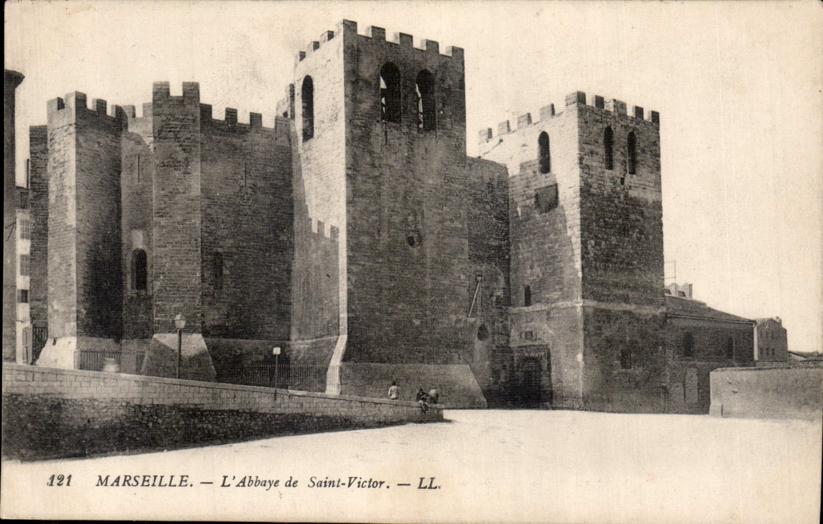 CPA Marseille l'Abbaye de Saint Victor
