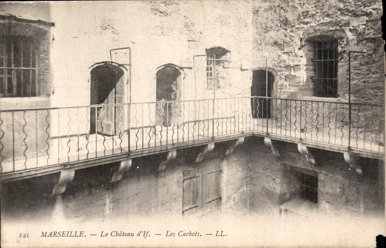 CPA Marseille le Chateau d'If les Cachots