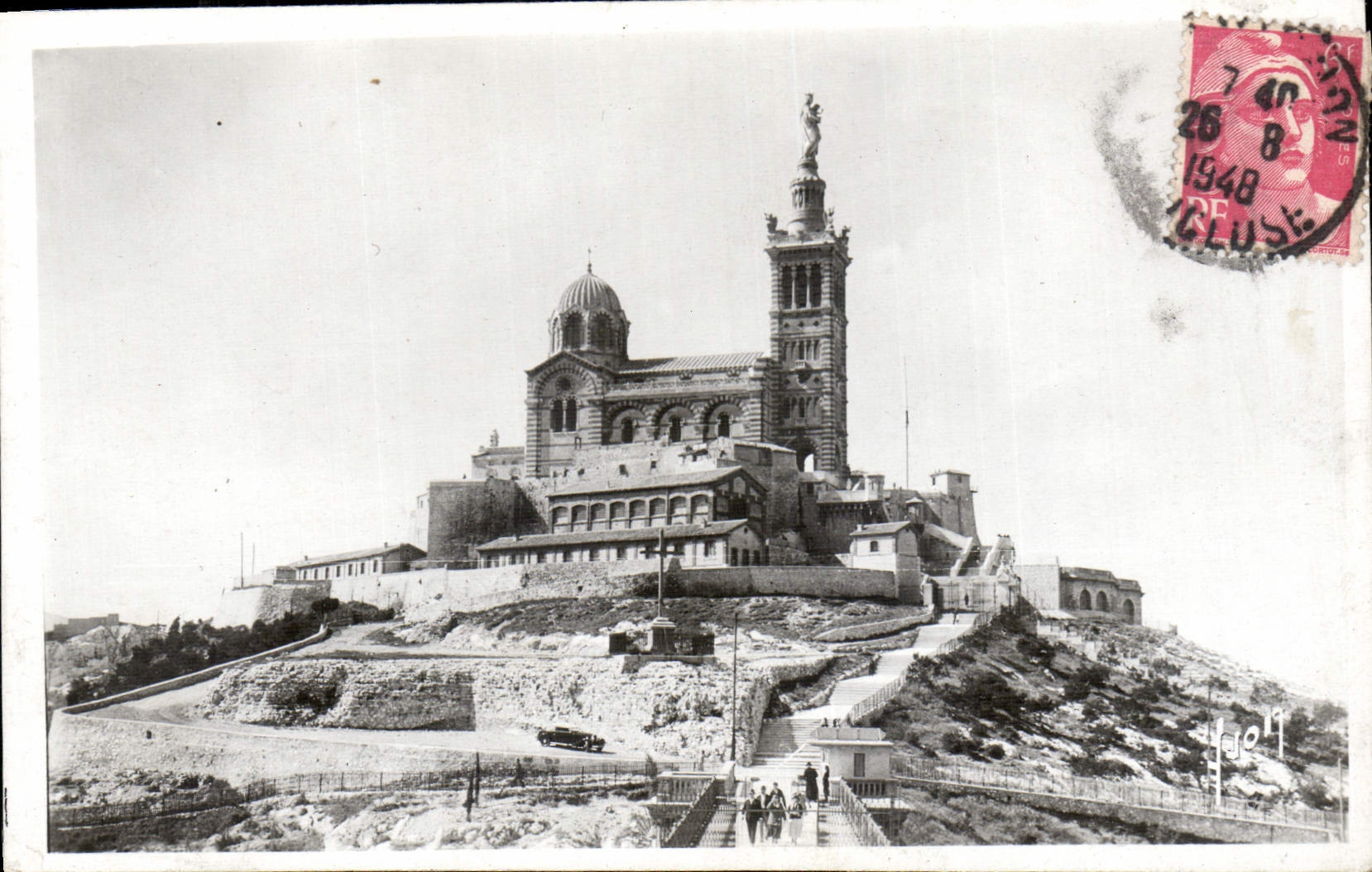 CPA Marseille B du R Notre Dame de la Garde 