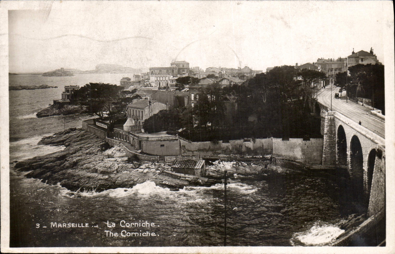 CPA Marseille la Corniche 