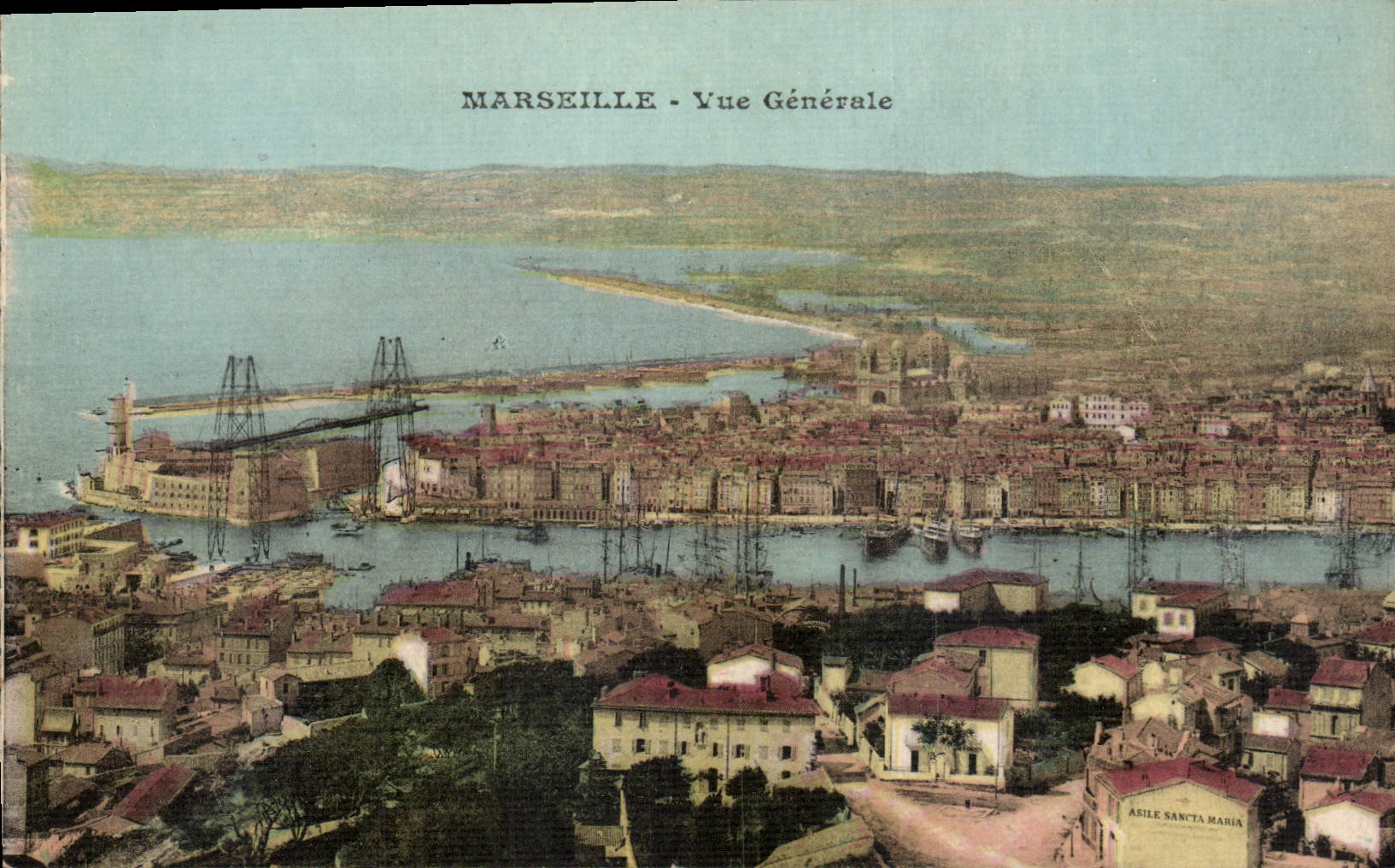 CPA Marseille vue generale 