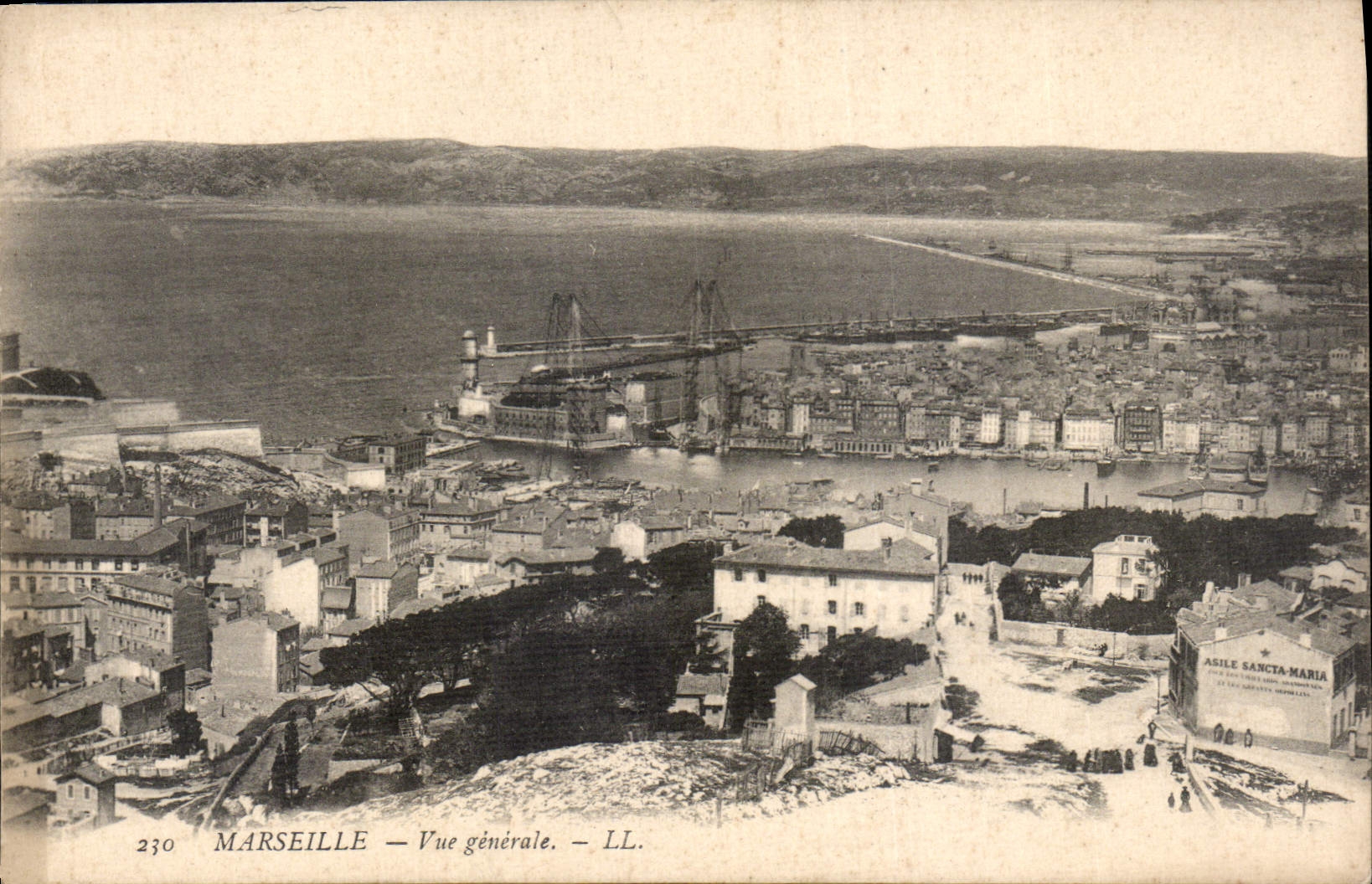 CPA Marseille vue generale 