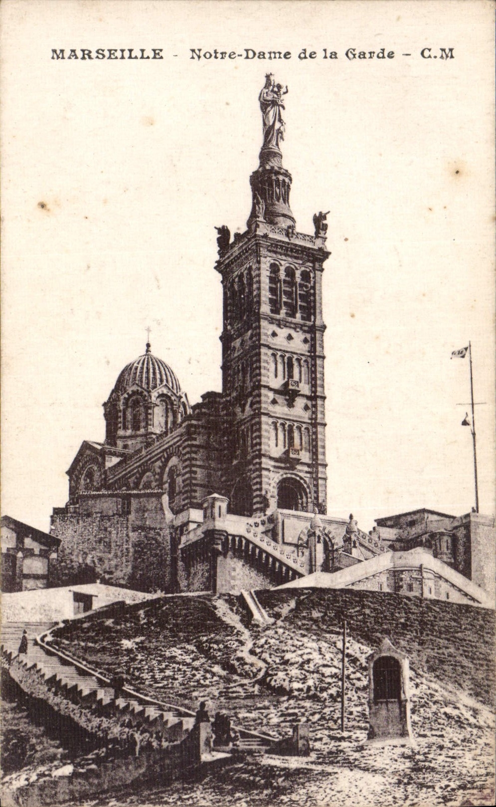 CPA Marseille Notre Dame de la Garde 