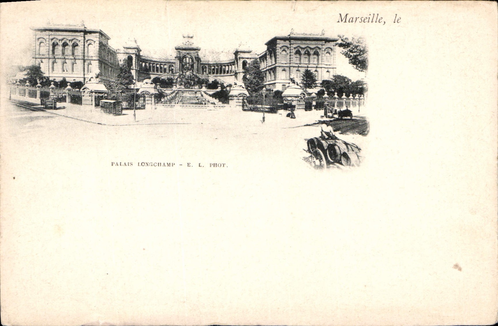 CPA Marseille Palais Longchamp 