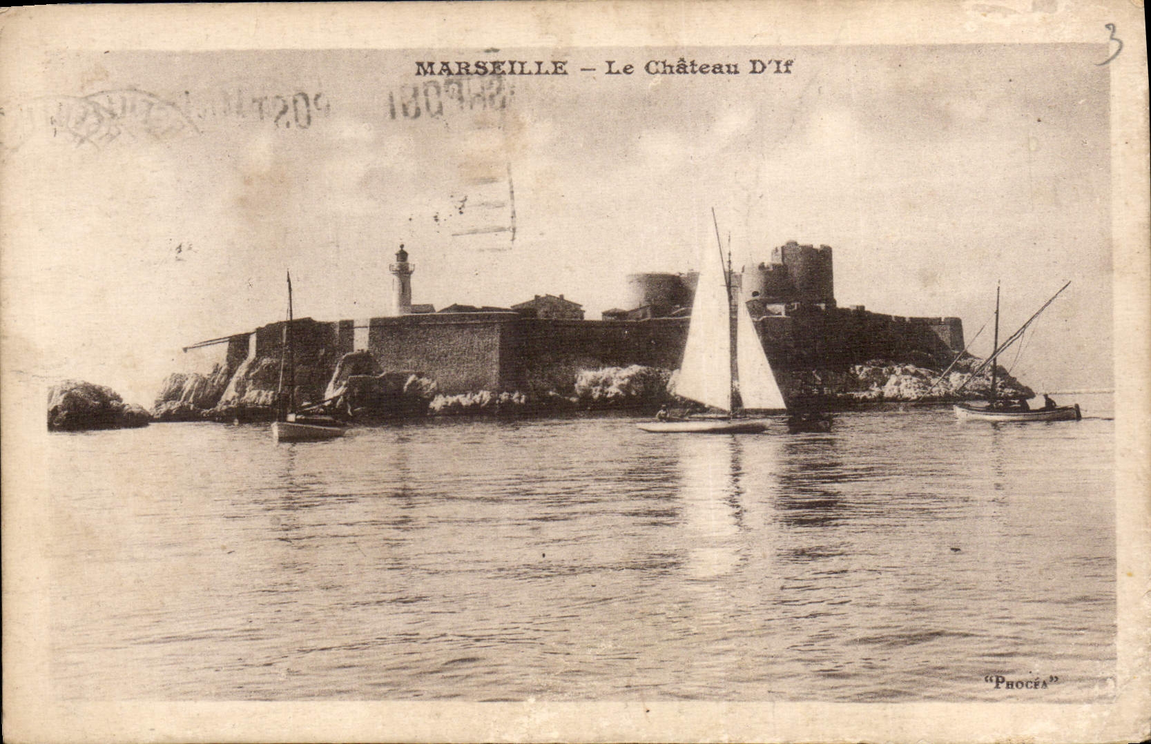 CPA Marseille le Chateau d'If 