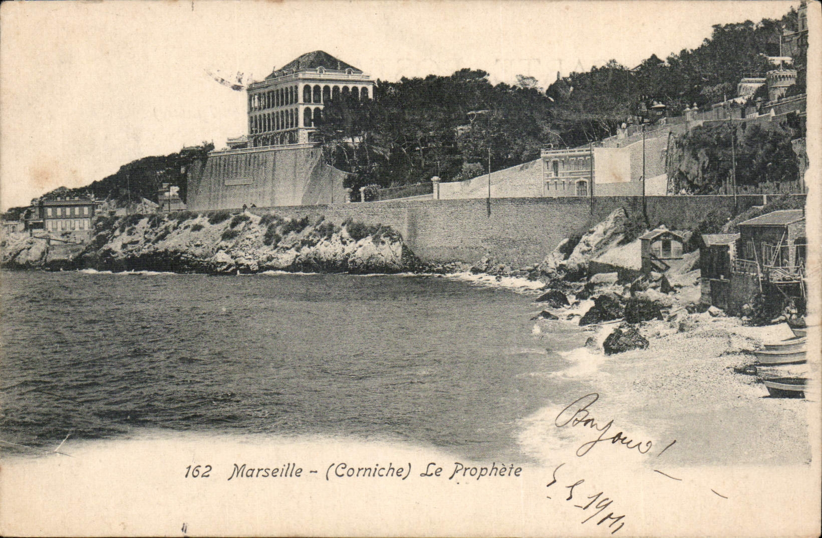 CPA Marseille Corniche le Prophete 