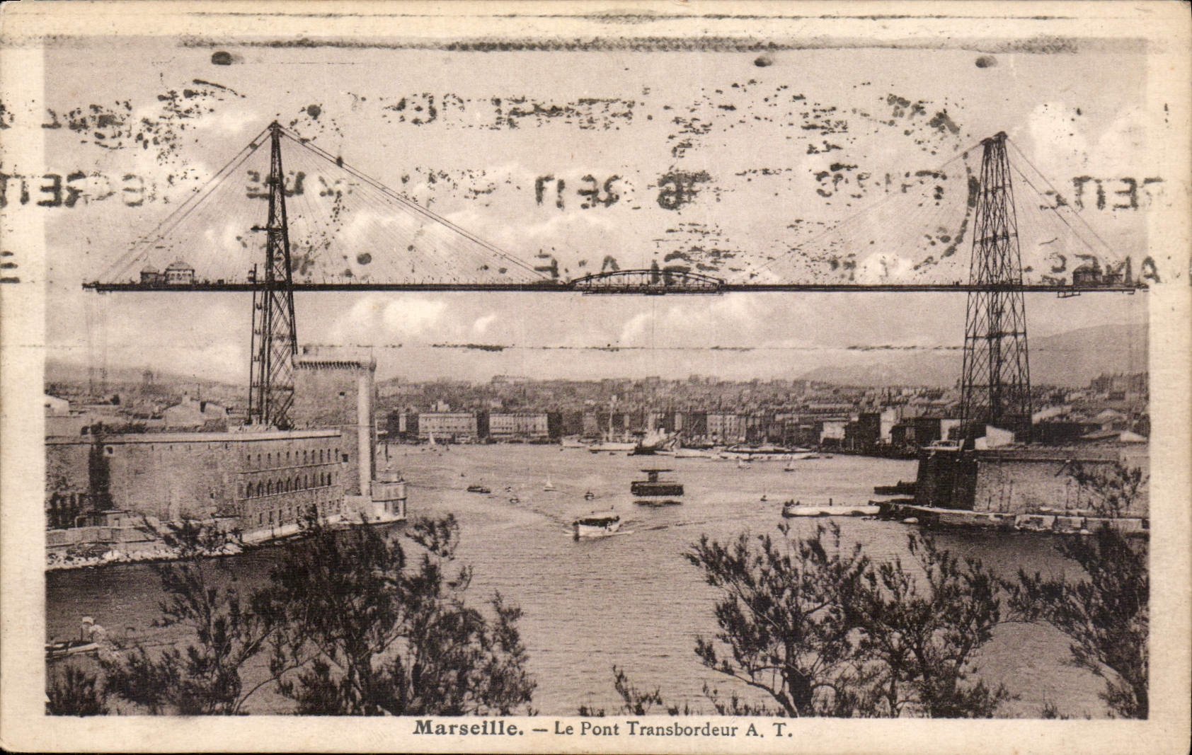 CPA Marseille le Pont Transbordeur