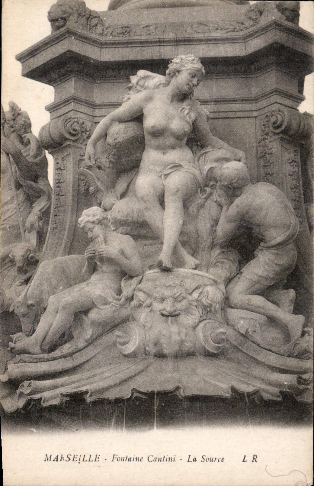 CPA Marseille Fontaine Cantini la Source 
