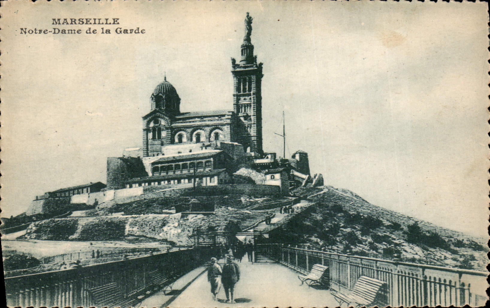 CPA Marseille Notre Dame de la Garde 