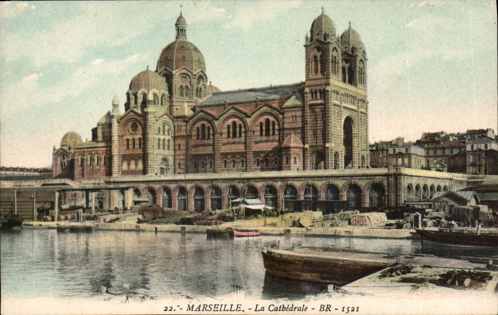 CPA Marseille La Cathedrale 