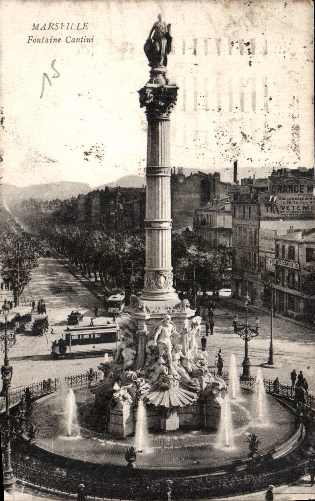 CPA Marseille Fontaine Cantini 