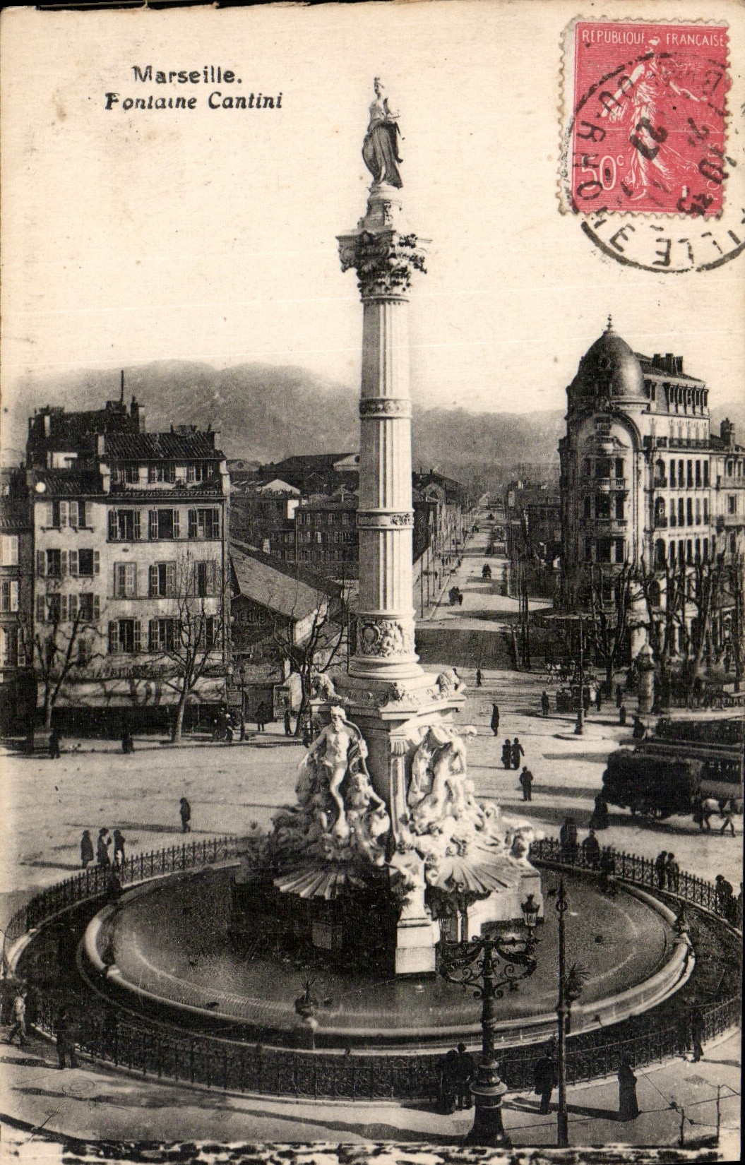 CPA Marseille Fontaine Cantini 