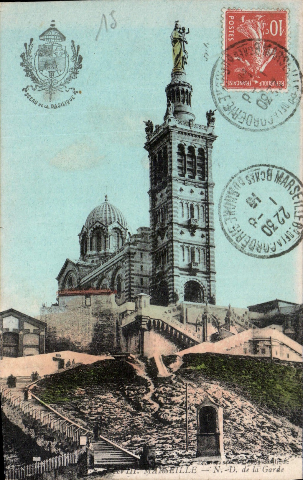 CPA Marseille N D de la Garde 
