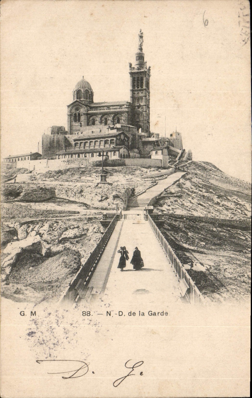CPA Marseille N D de la Garde 