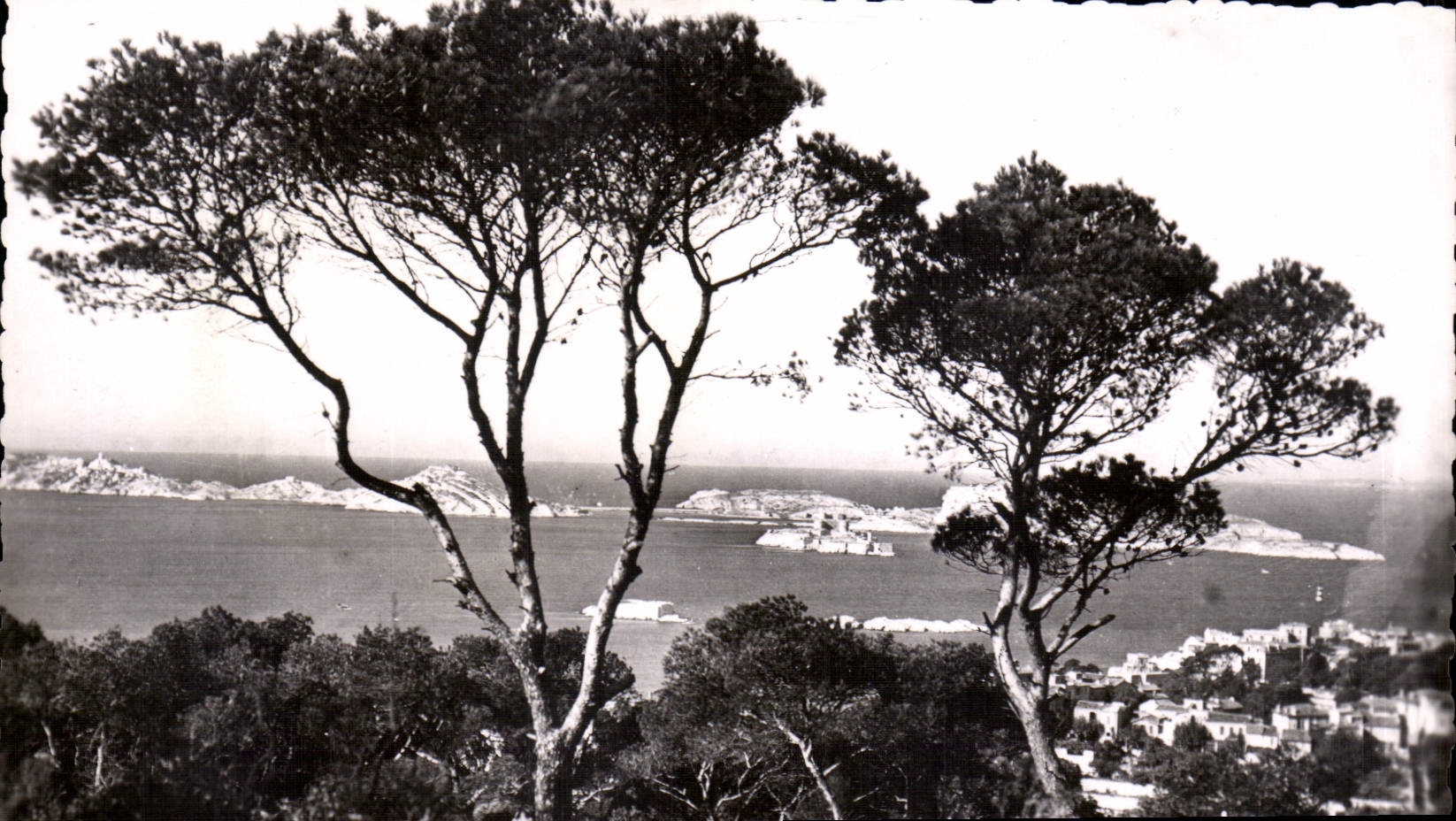 CPA Le Littoral Mediterraneen Marseille le Chateau d'If et les Iles du Frioul 