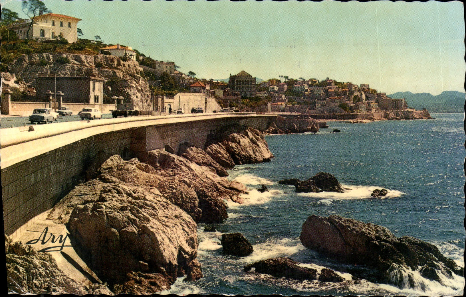 CPA Marseille Nouvelle Promenade de la Corniche le Prophete 