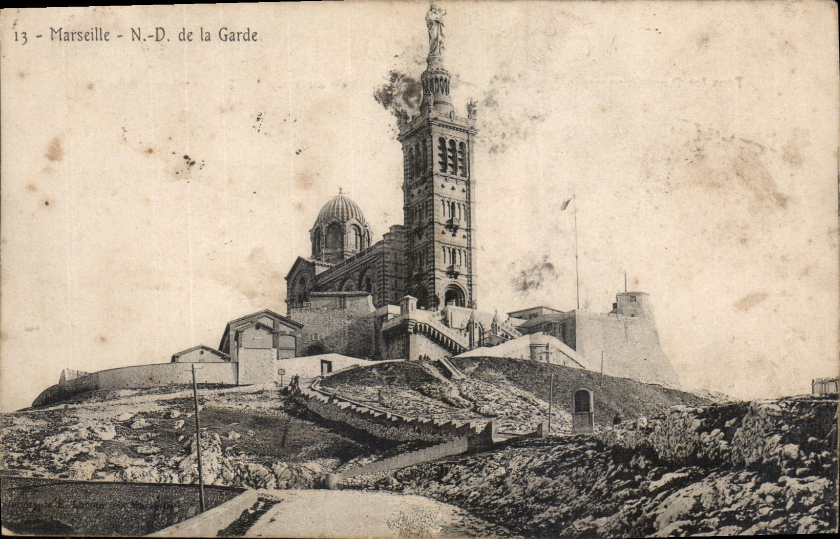 CPA Marseille N D de la Garde 