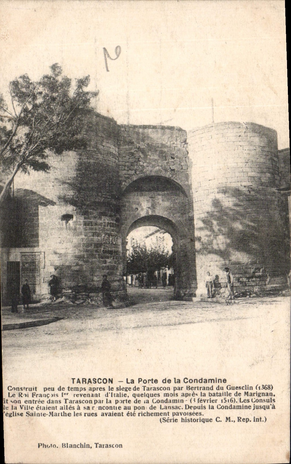 CPA Tarascon la Porte de la Condamine 