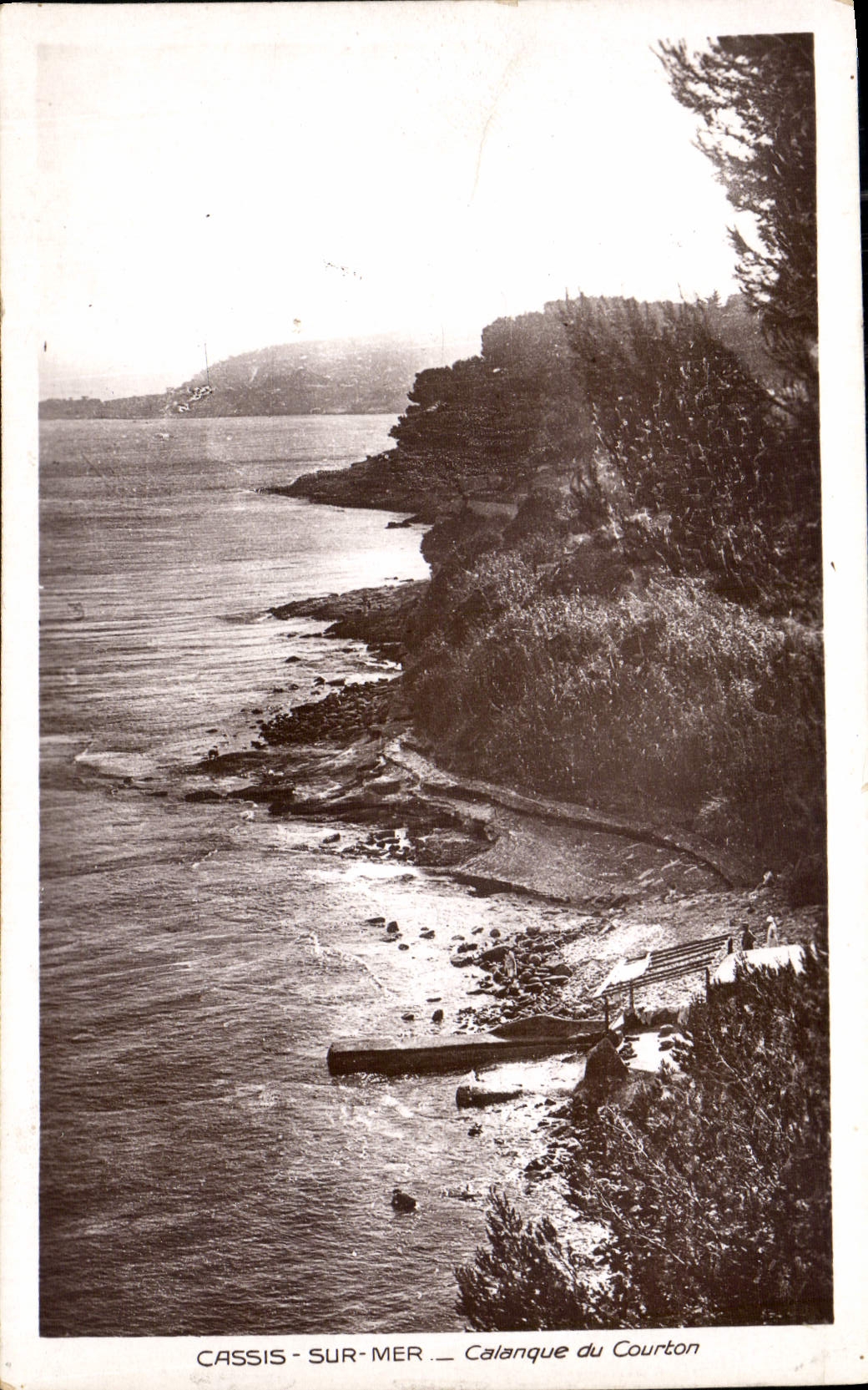 CPA Cassis sur Mer Calanque du Courton 