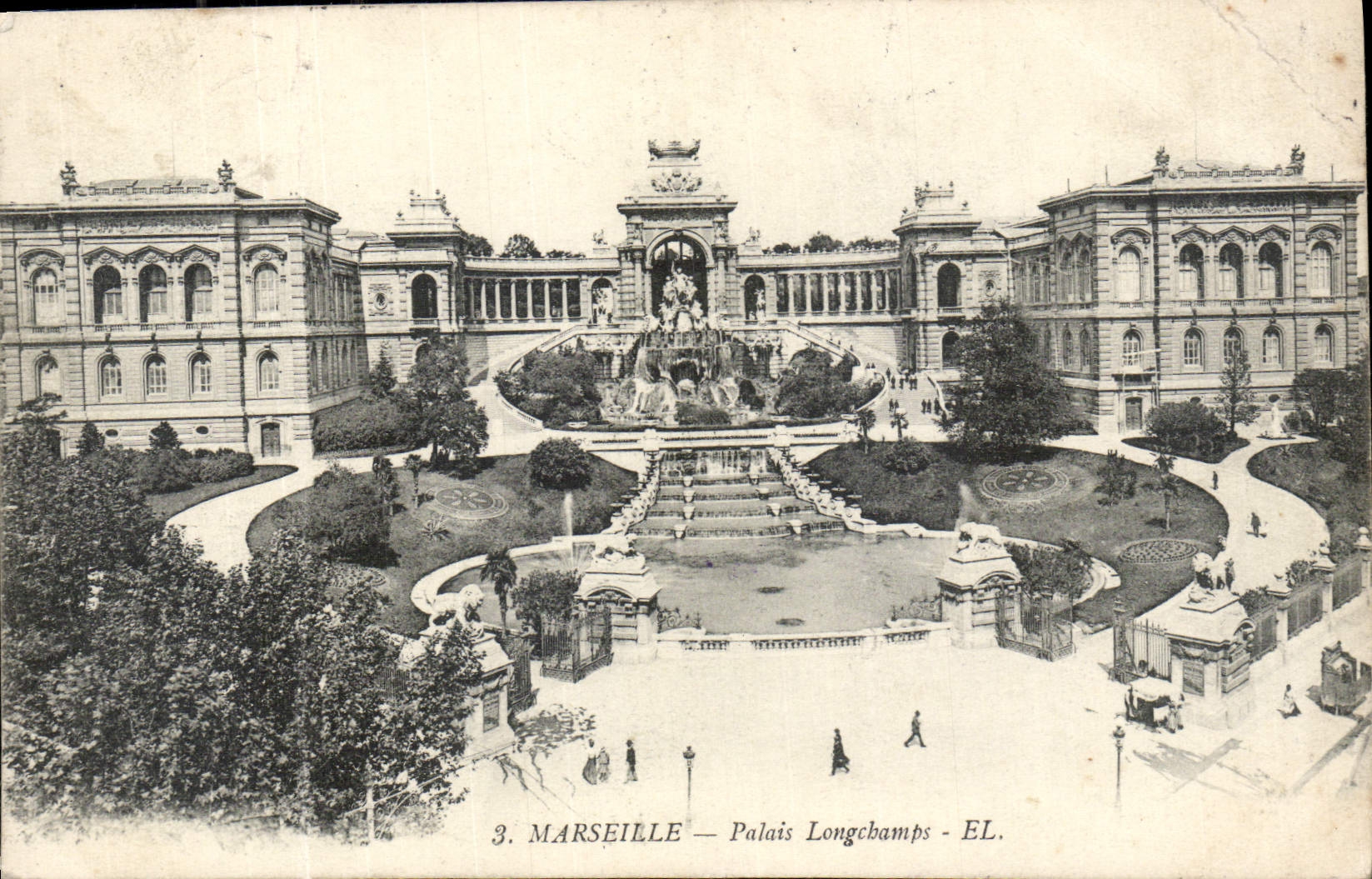 CPA Marseille Palais Longchamps 