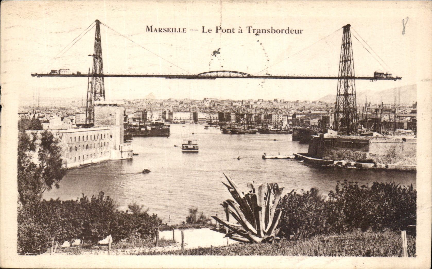 CPA Marseille le Pont a Transbordeur 