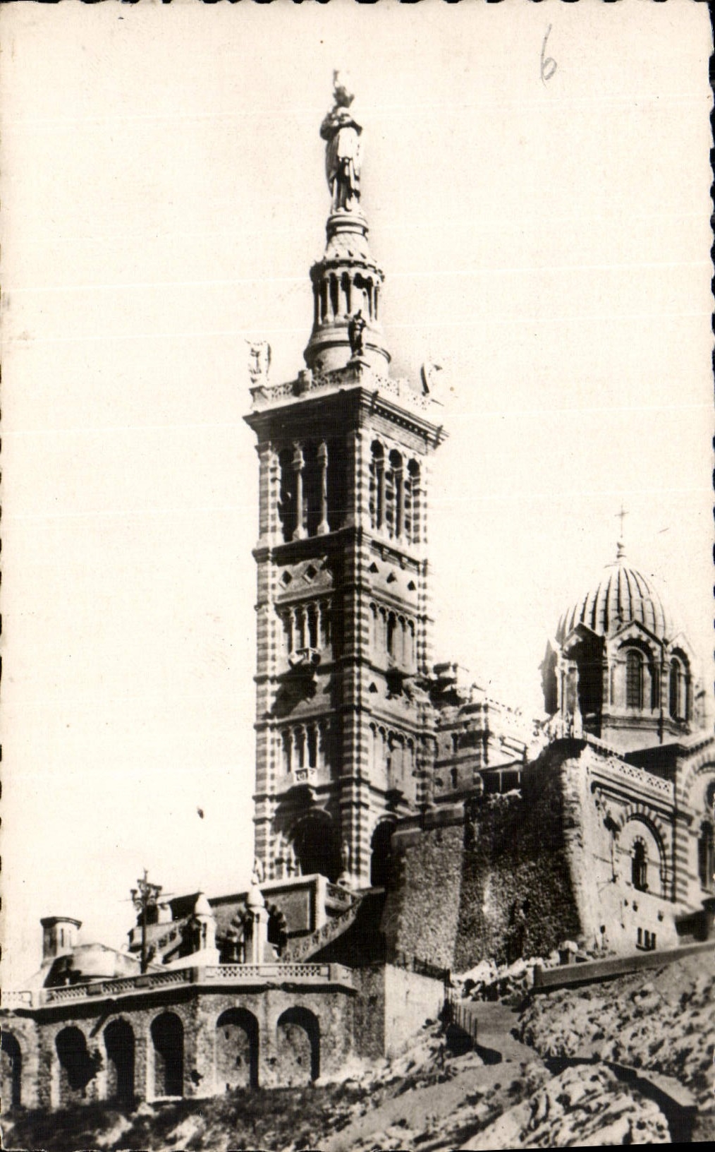 CPA Marseille Notre Dame de la Garde 