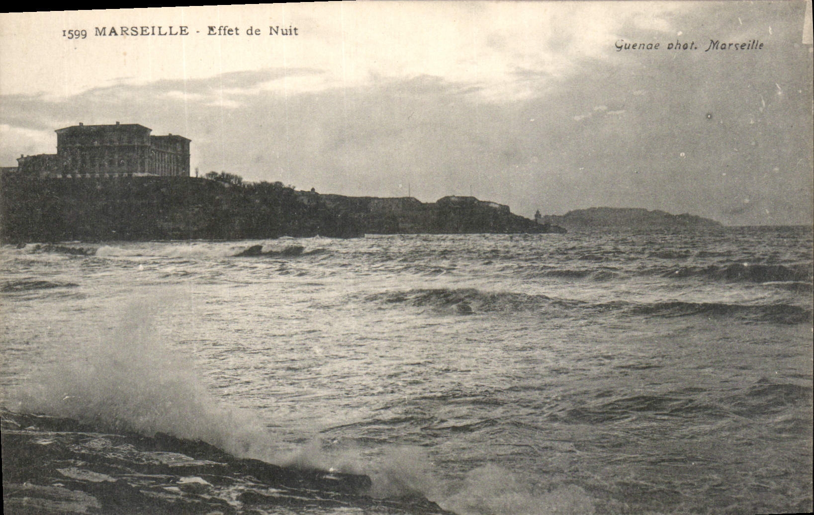 CPA Marseille Effet de Nuit 