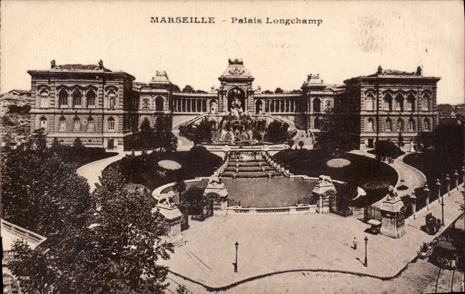 CPA Marseille Palais Longchamp 