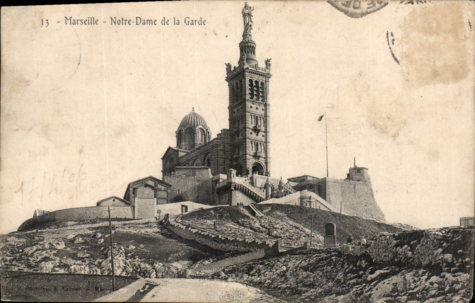 CPA Marseille Notre Dame de la Garde 