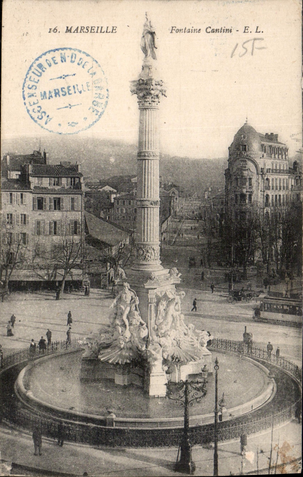 CPA Marseille Fontaine Cantini 