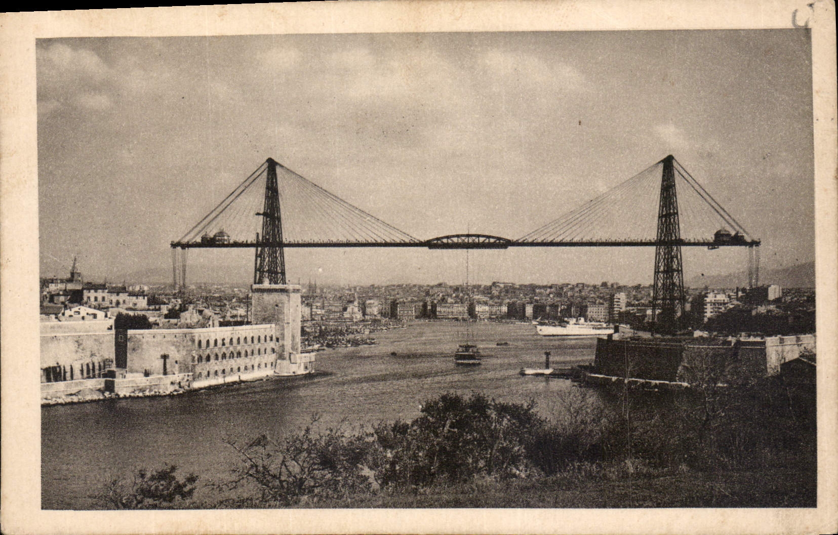 CPA Marseille le Pont Transbordeur 
