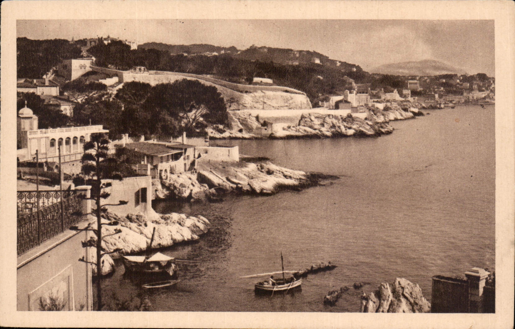 CPA Marseille la Corniche Maldorme 
