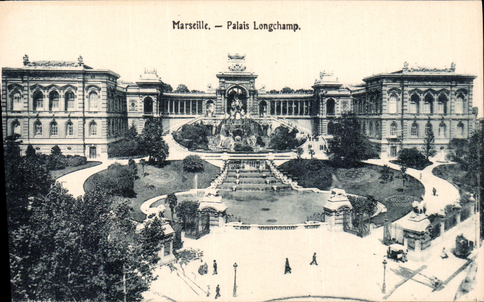 CPA Marseille Palais Longchamp 