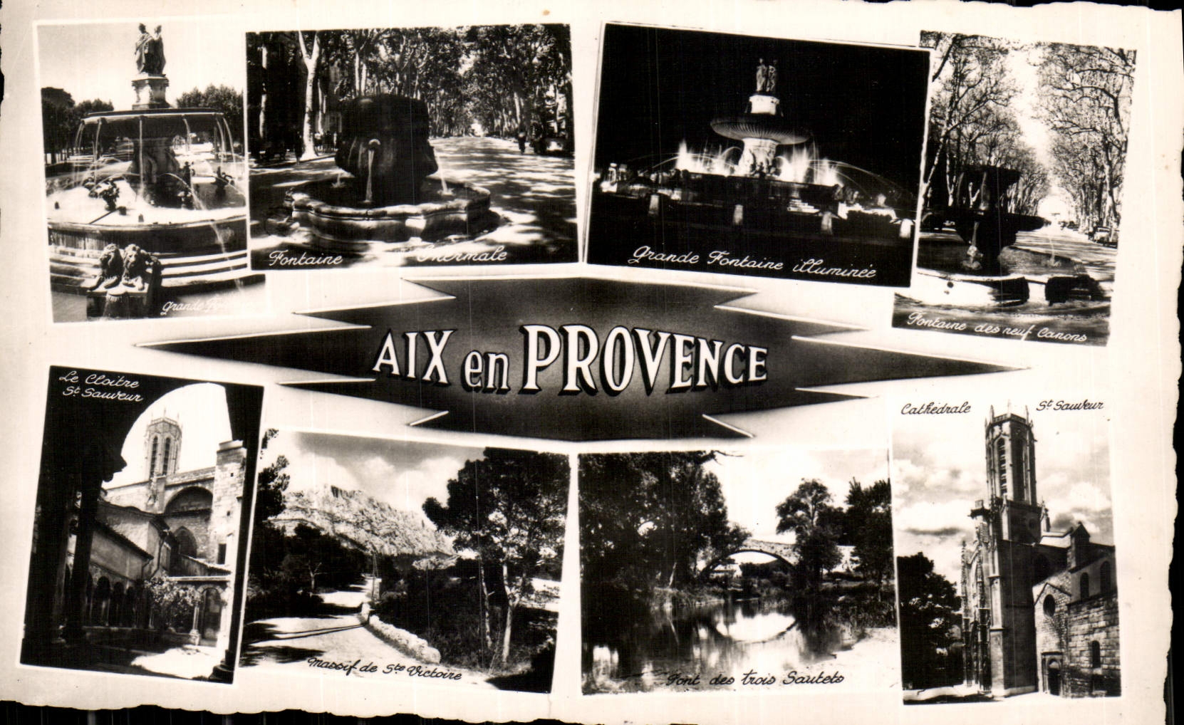 CPA La cite du Roy Rene Aix en Provence Souvenir
