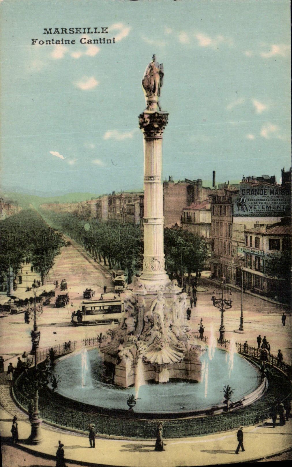 CPA Marseille Fontaine Cantini 