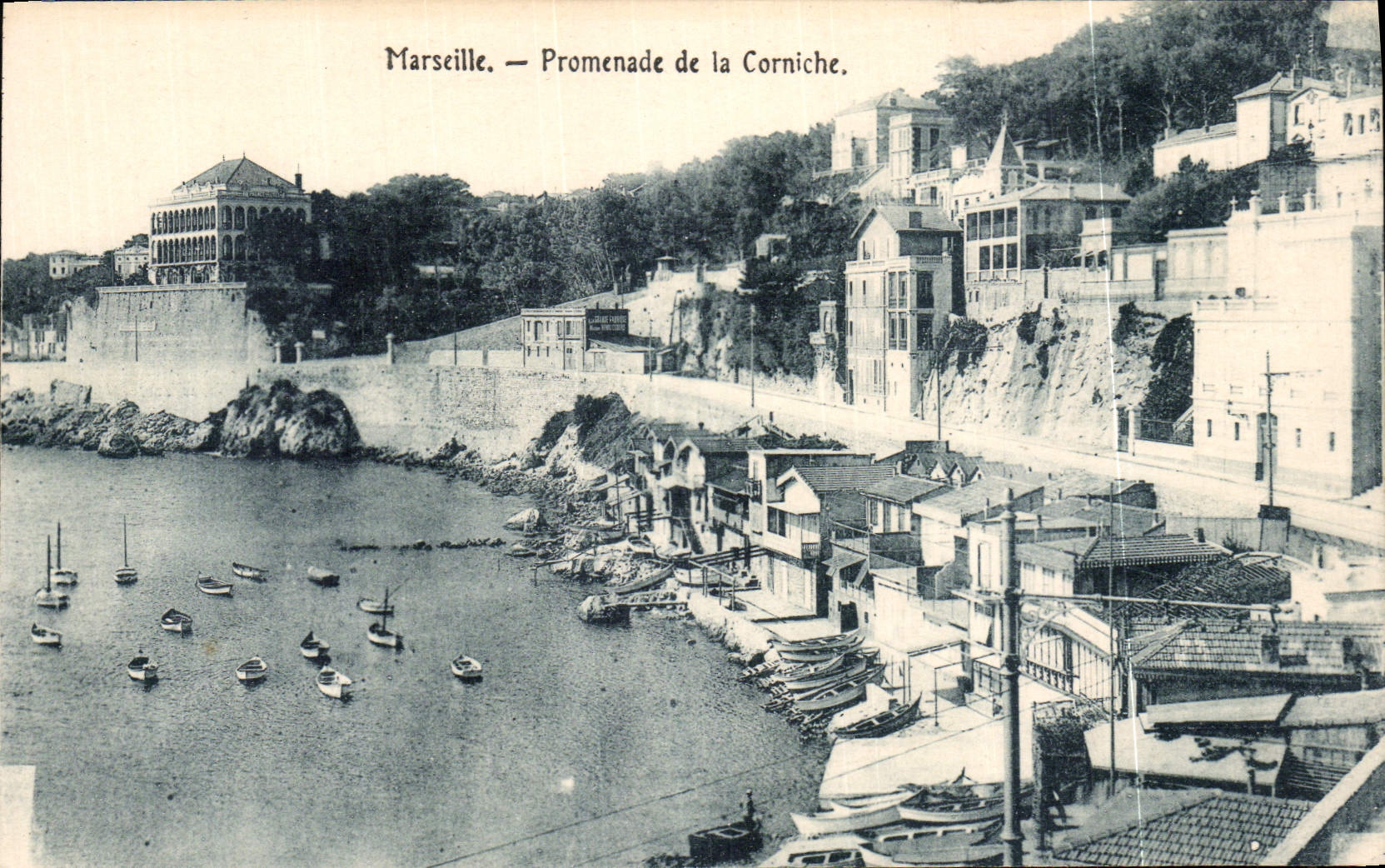 CPA Marseille Promenade de la Corniche