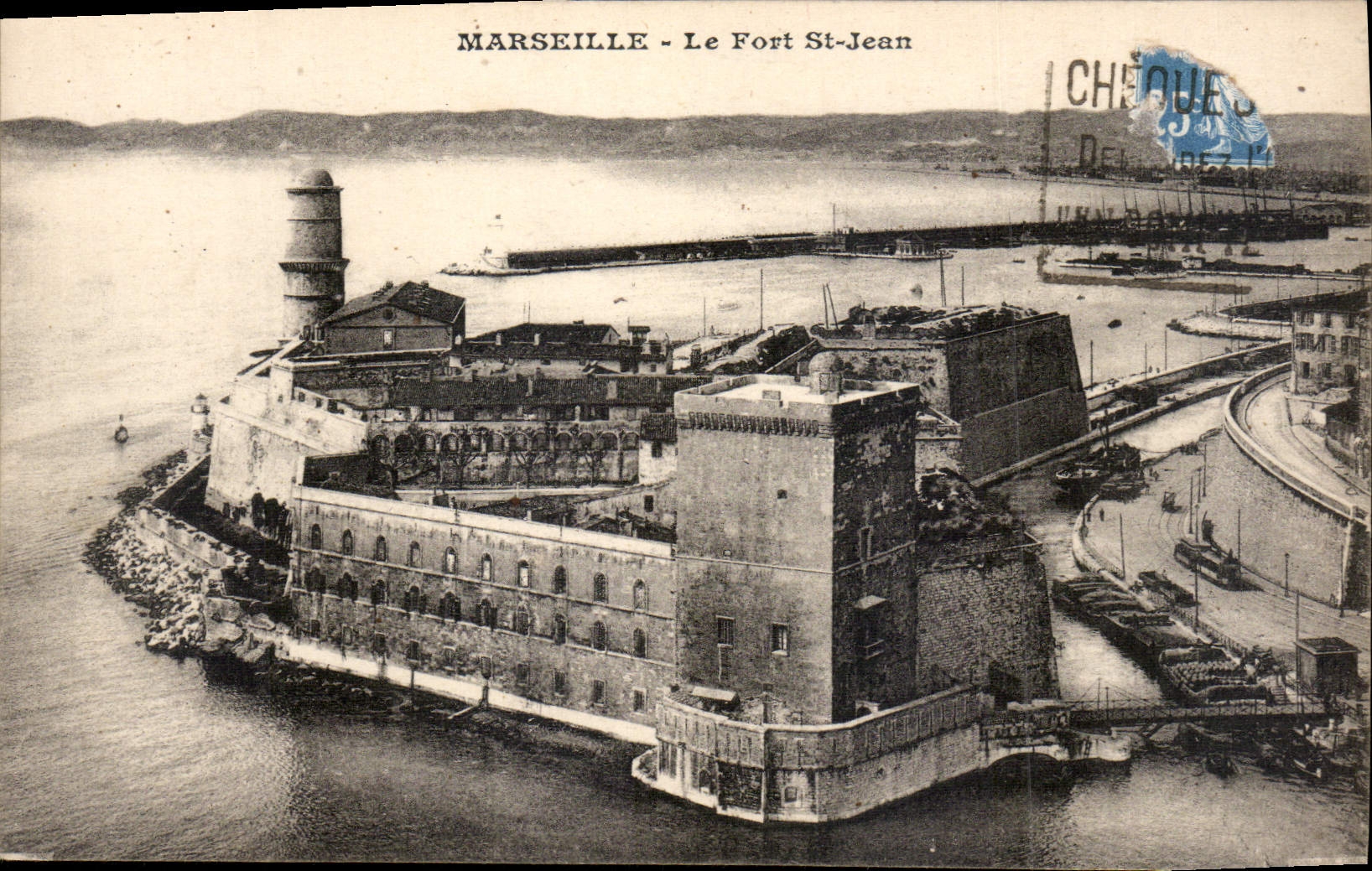 CPA Marseille le Fort St jean 