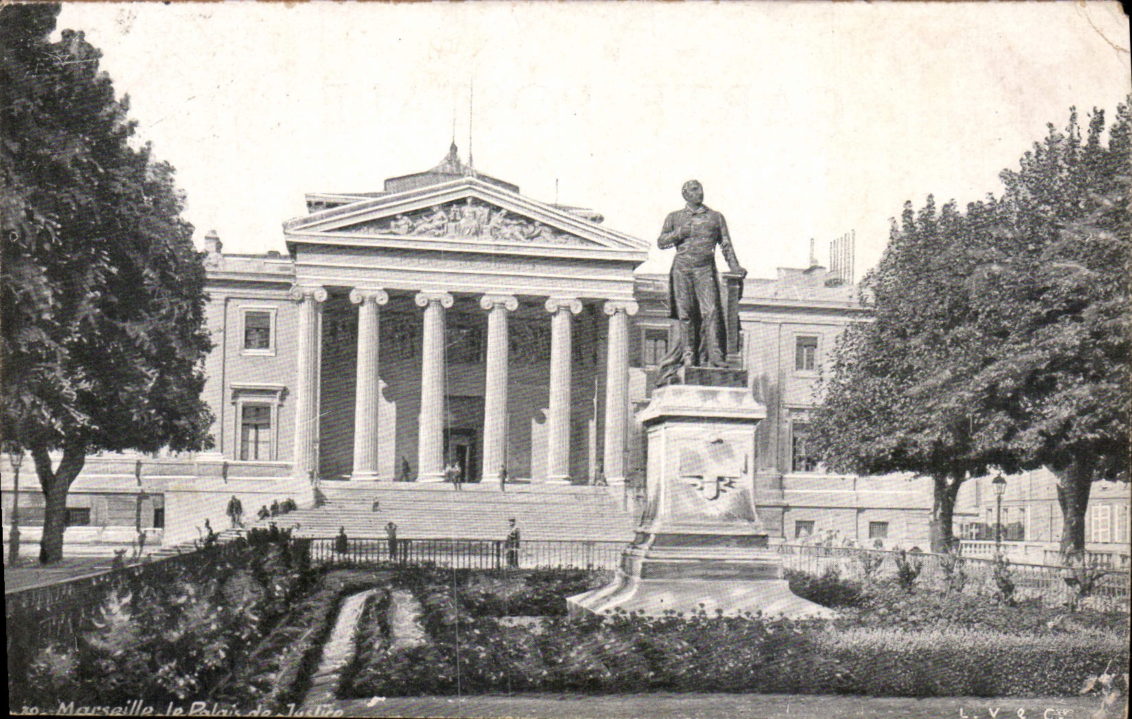 CPA Marseille le Palais de Justice 
