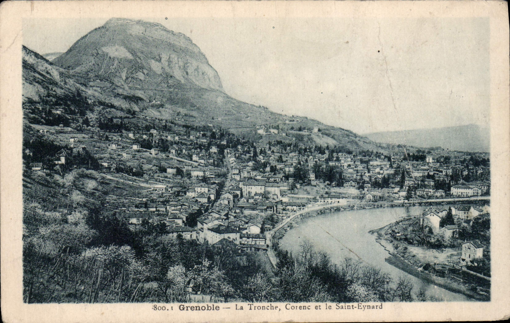 CPA Grenoble la Tronche Corenc et le Saint Eynard 
